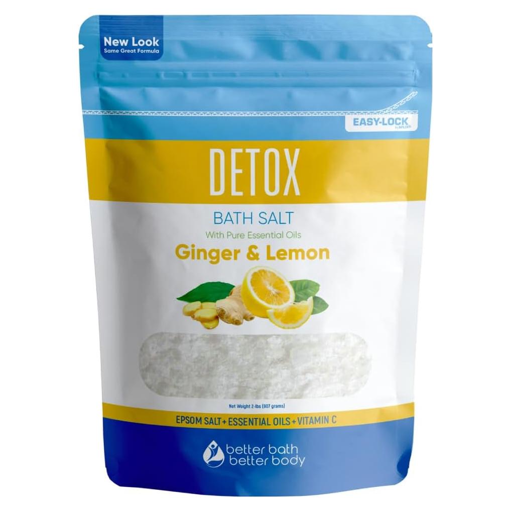 Sal de Baño Detox 907g Better Bath con Aceites Esenciales