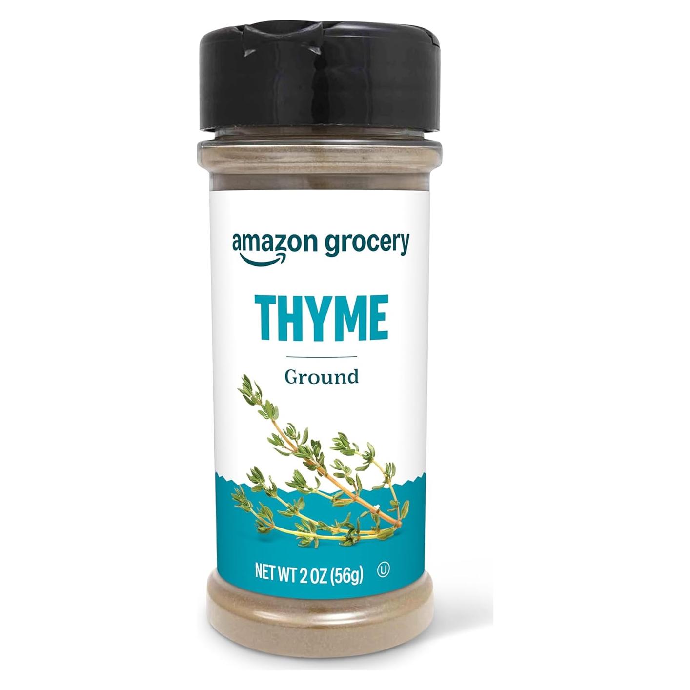 Tomillo Molido Amazon Grocery 56.7 g - Sabor Ligero