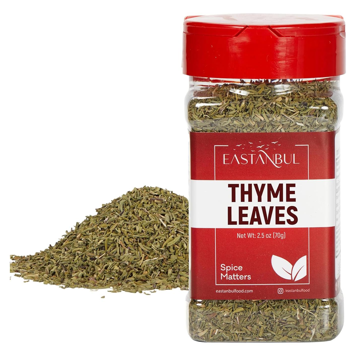 Hojas de Tomillo Seco Eastanbul 70.87g - Sazonador Aromático