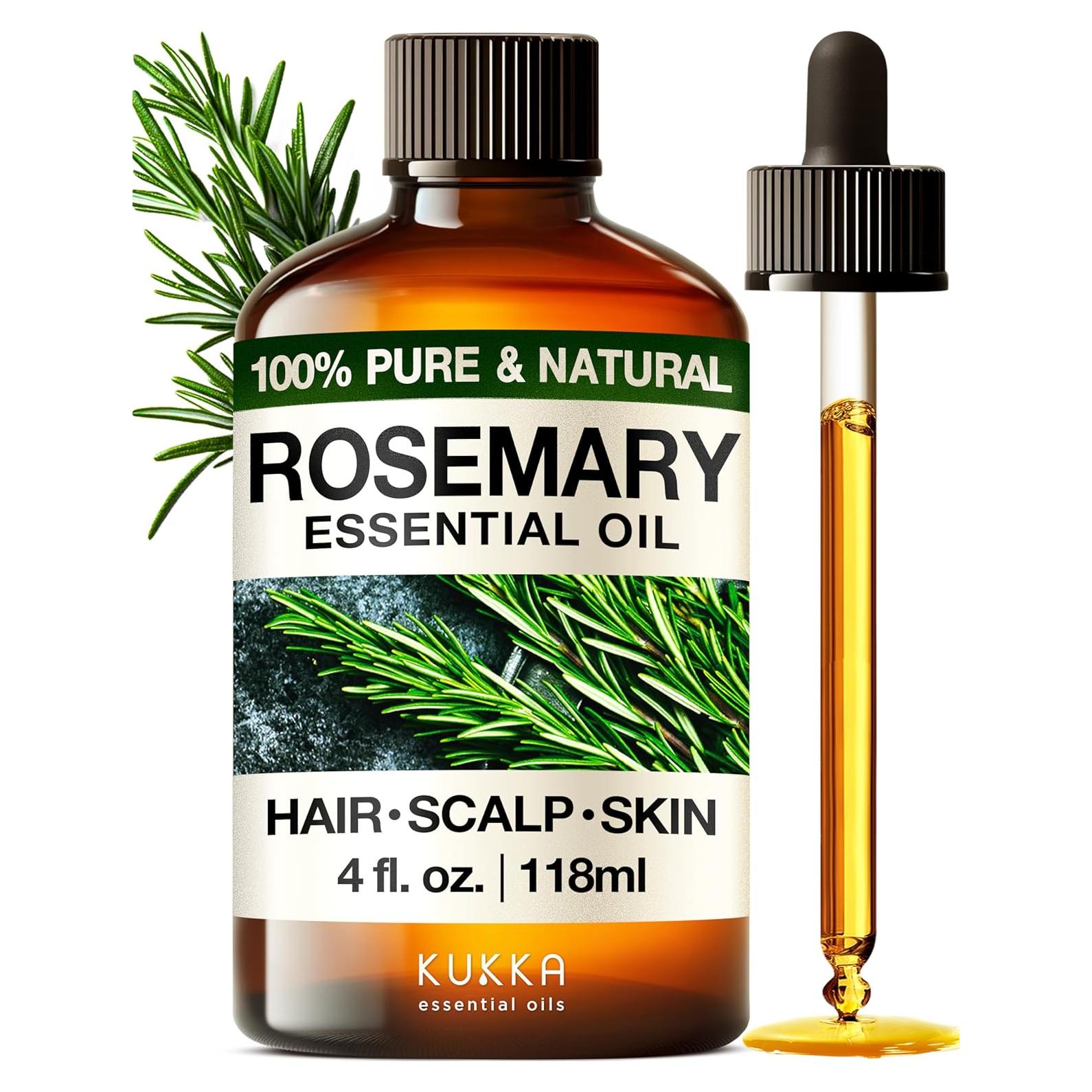 Aceite Esencial de Romero KUKKA 118 ml - Cabello y Piel