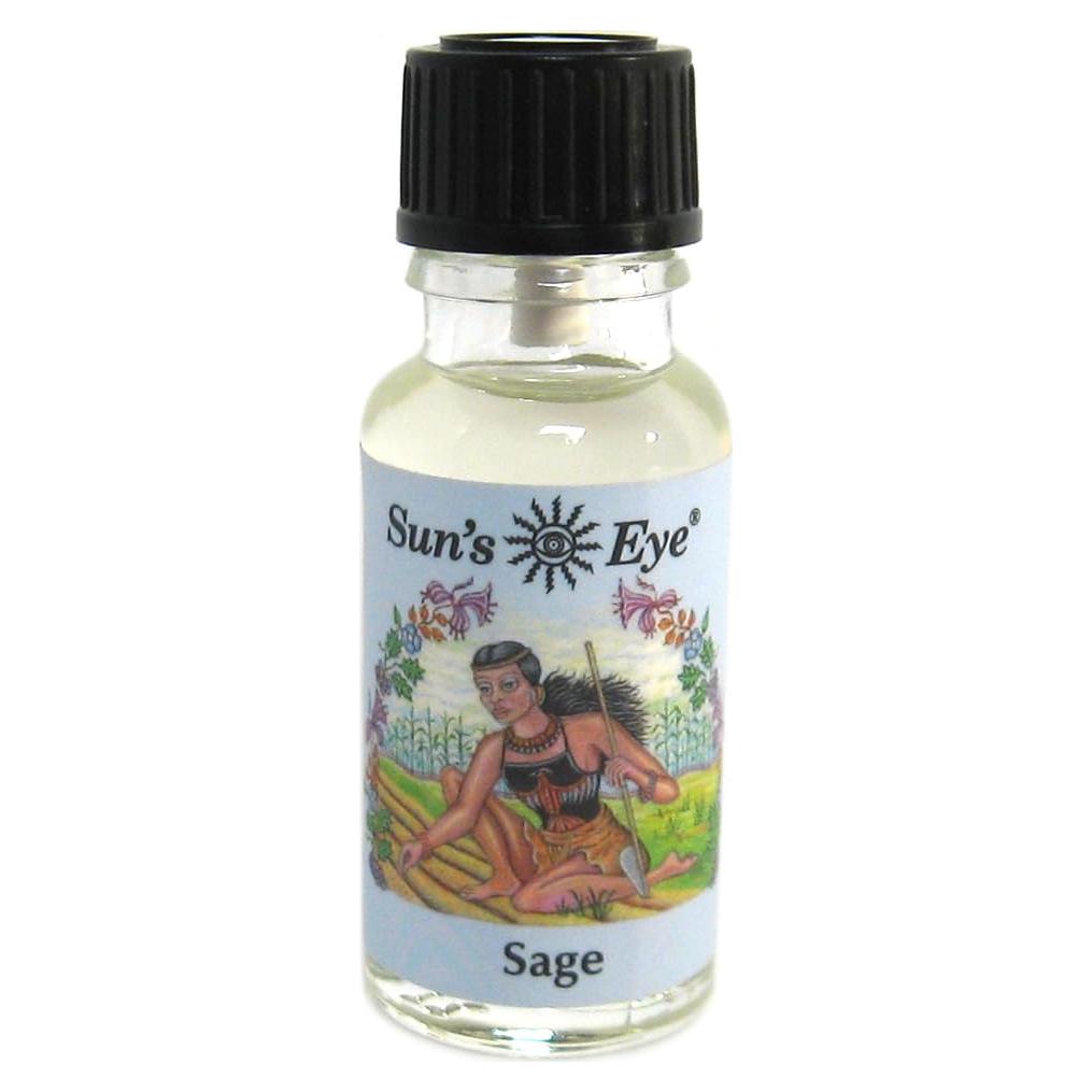 Aceite de Salvia Sun's Eye 15 ml - Fragancia Herbal Purificadora