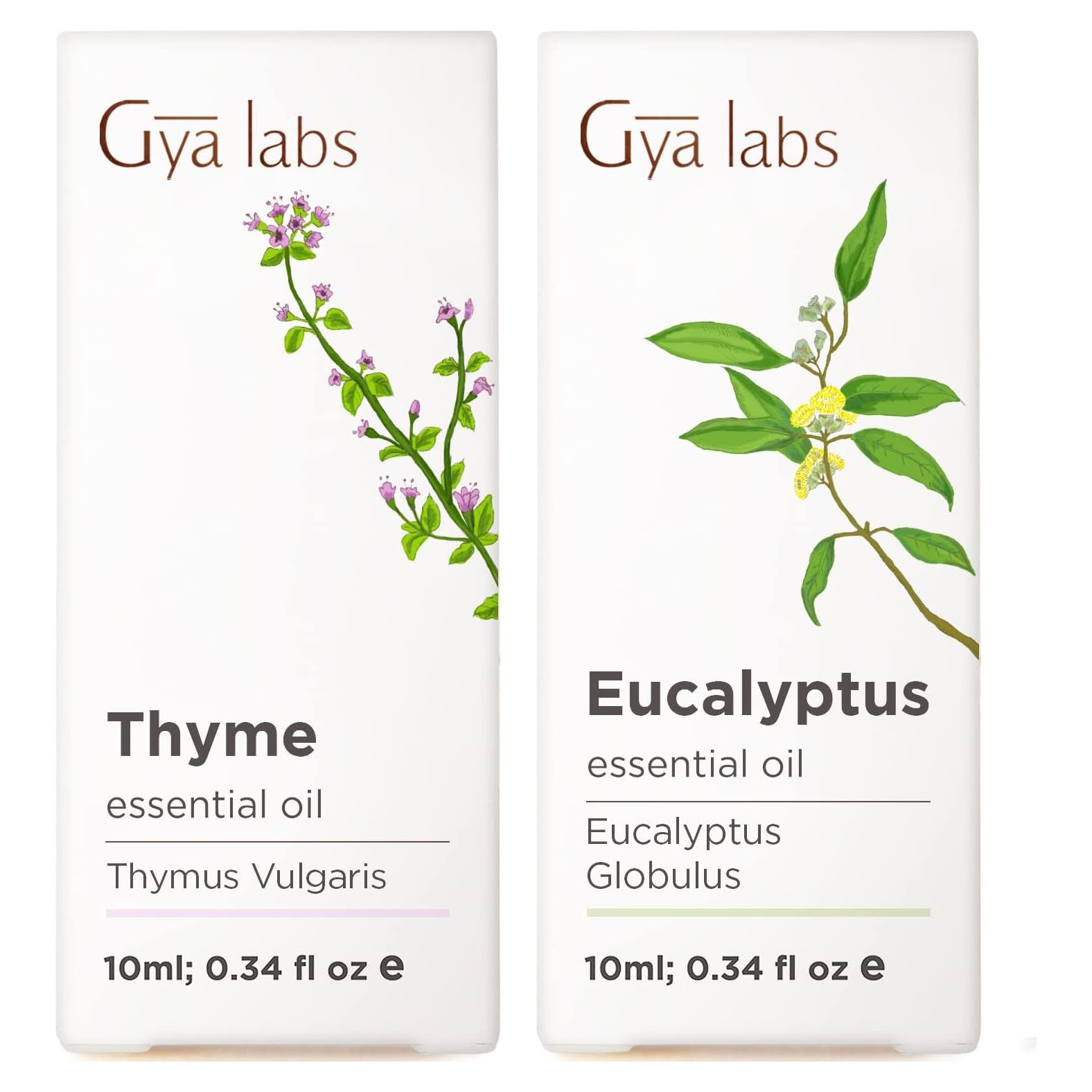 Set de Aceites Esenciales 100% Puros Gya Labs 2x10ml