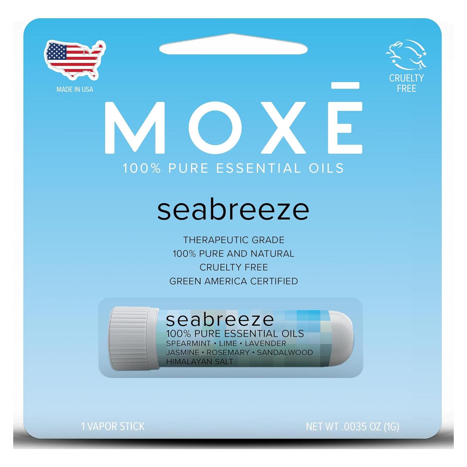 Inhalador Nasal de Aromaterapia MOXE Seabreeze 100% Natural