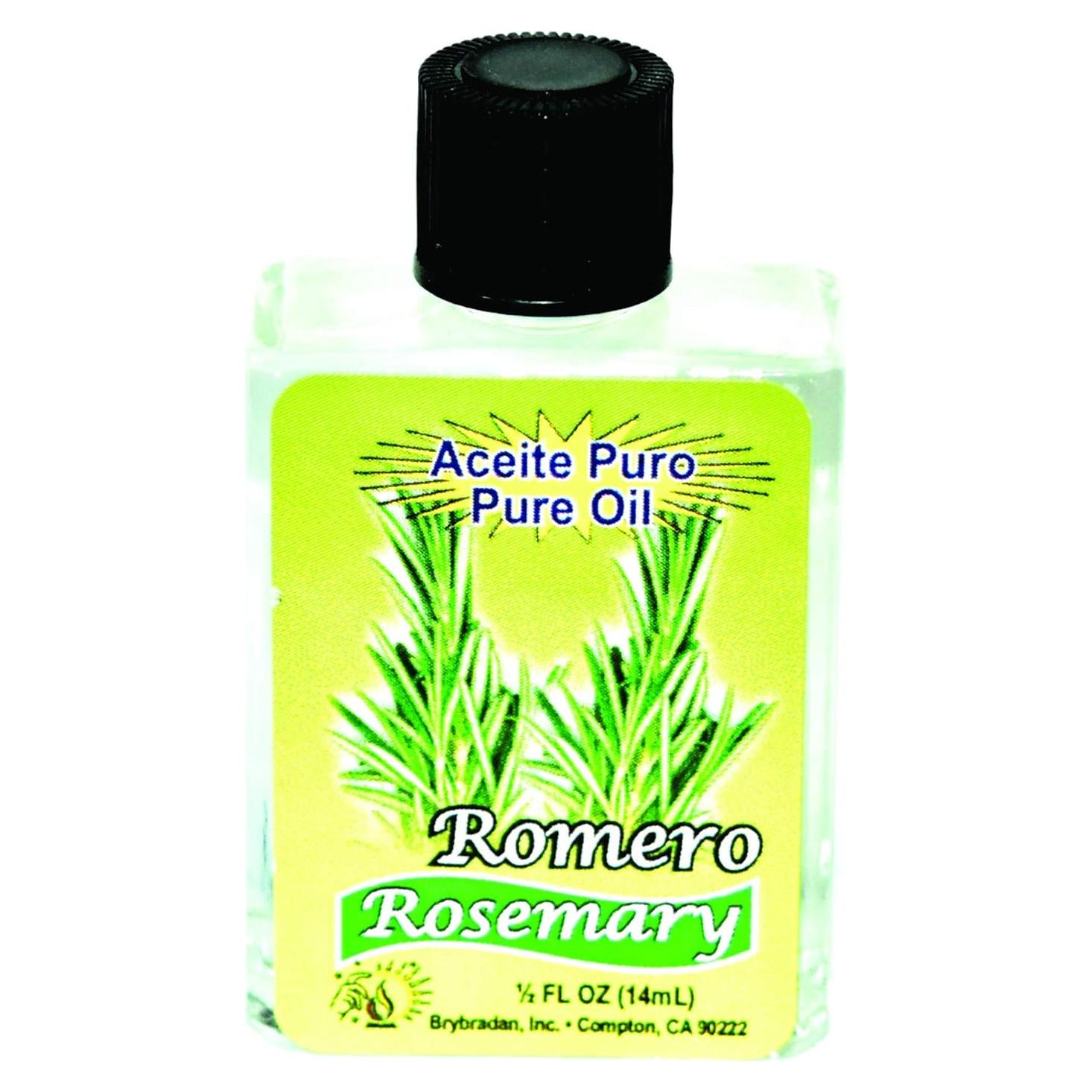 Aceite Puro de Romero Brybradan 14.7 ml - Aromaterapia y Limpieza