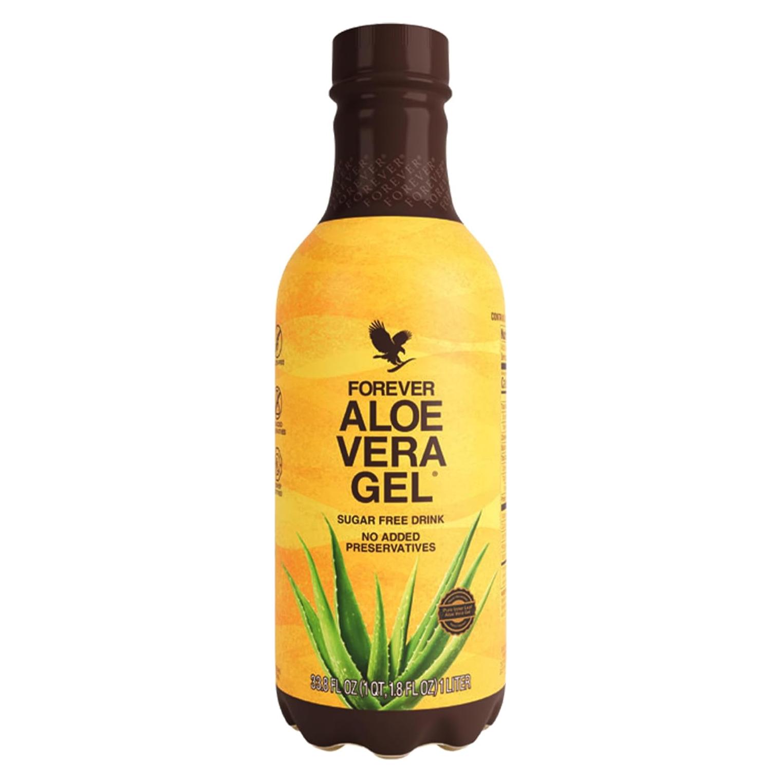 Gel de Aloe Vera Forever Living 1000 ml Puro Sin Conservantes