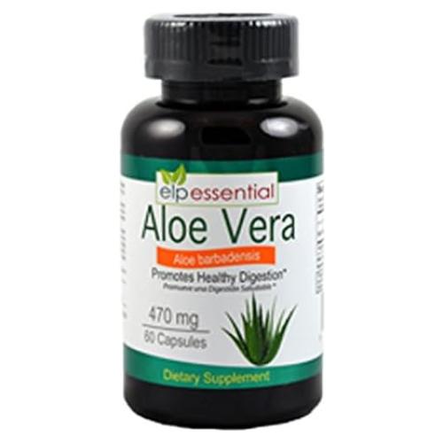 Cápsulas de Aloe Vera Elpessential 470mg 60 Unidades