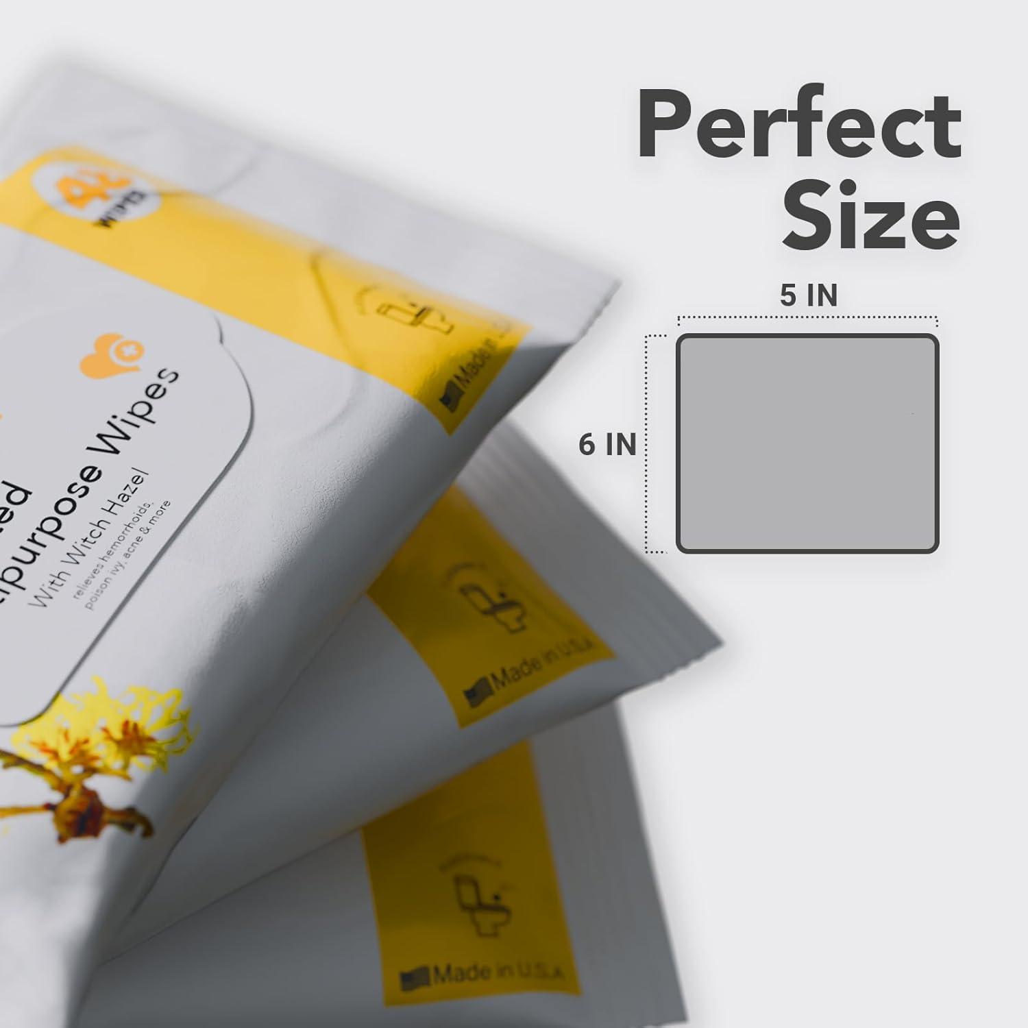 Toallitas Astringentes Hamamelis Quest 48 Unidades con Aloe Vera