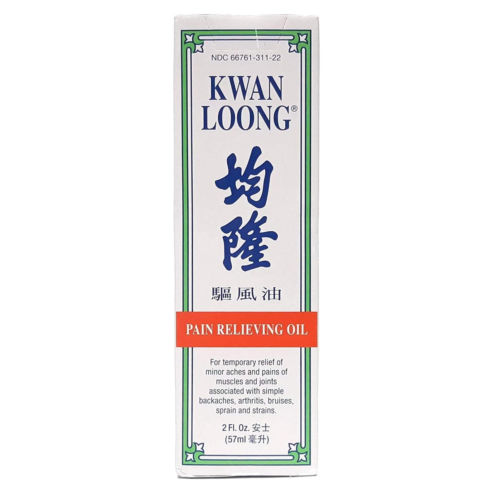 Aceite de Masaje Kwan Loong 60 ml - Alivio Dolor Muscular