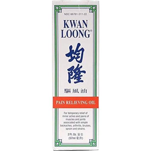 Aceite de Masaje Kwan Loong 60 ml - Alivio Dolor Muscular