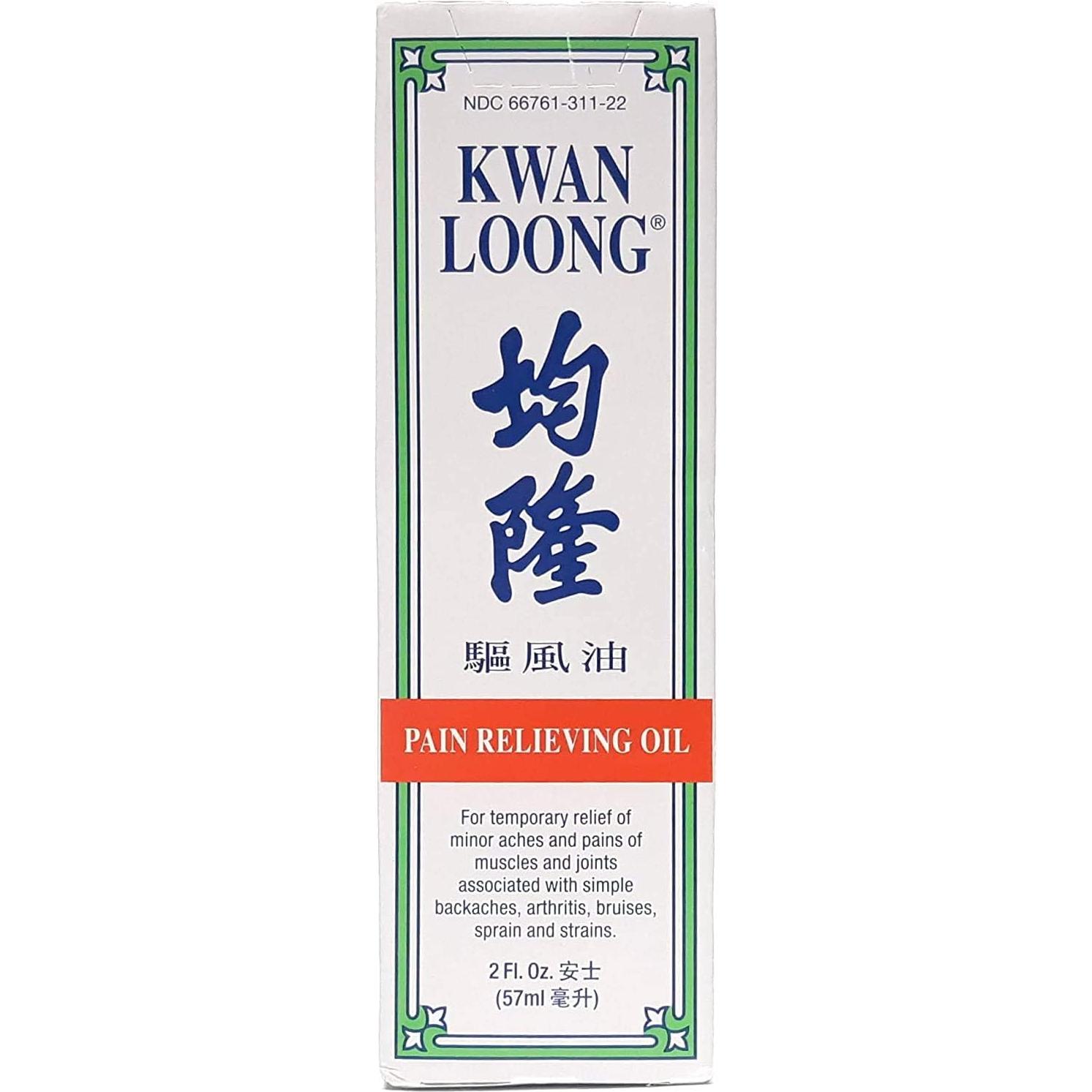 Aceite de Masaje Kwan Loong 60 ml - Alivio Dolor Muscular