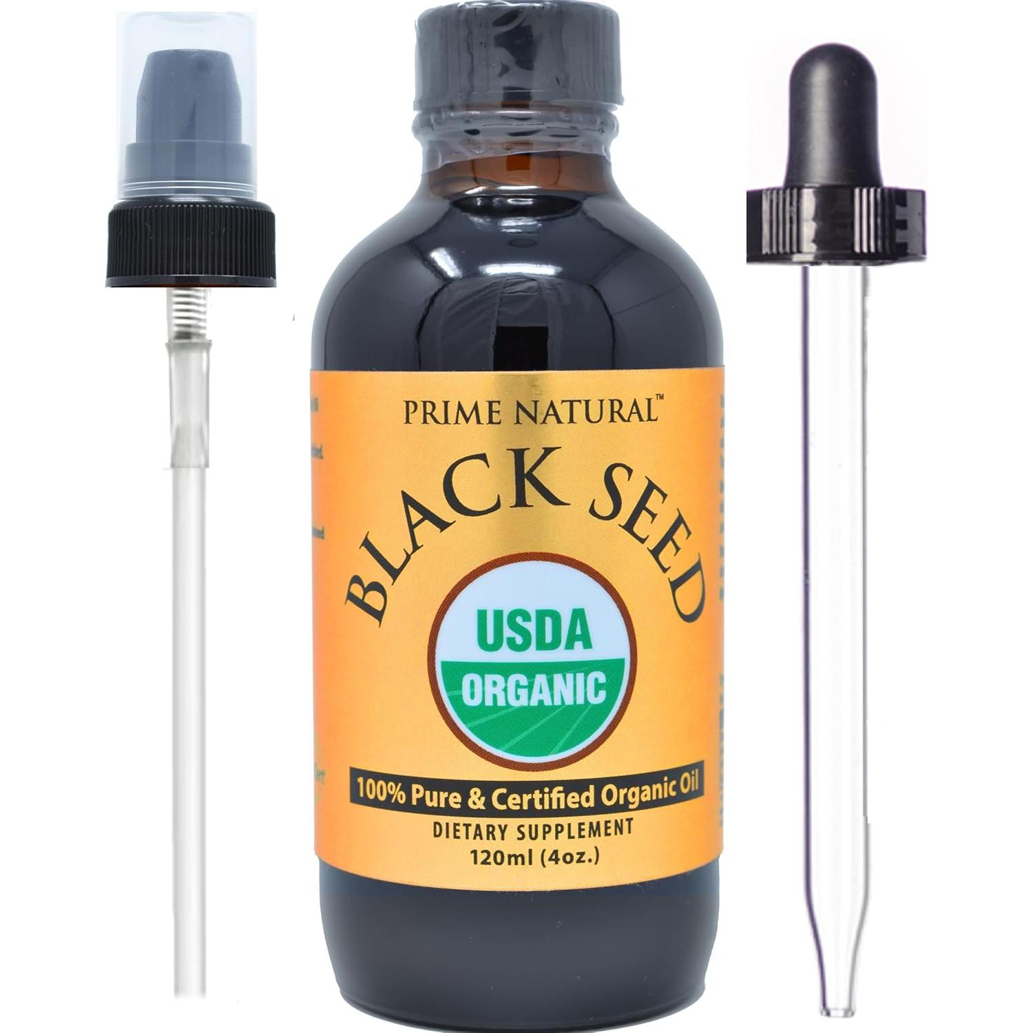 Aceite de Semilla Negra Orgánico Prime Natural 120ml - Alto Timoquinona