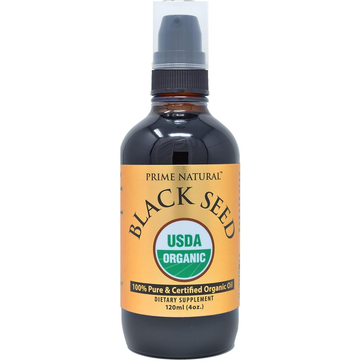 Aceite de Semilla Negra Orgánico Prime Natural 120ml - Alto Timoquinona