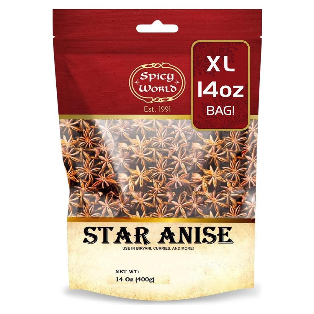 Anís Estrellado 396g Spicy World | Vainas Enteras Premium
