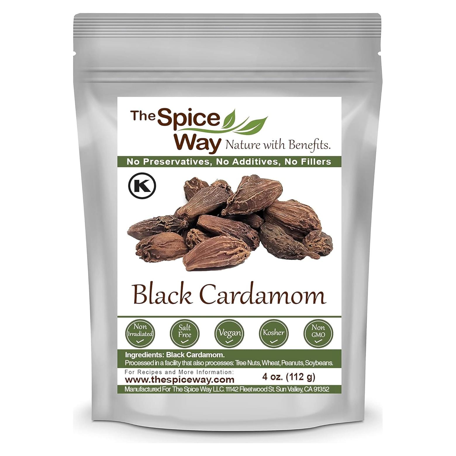 Cardamomo Negro La Ruta de las Especias 113.4 g a Granel