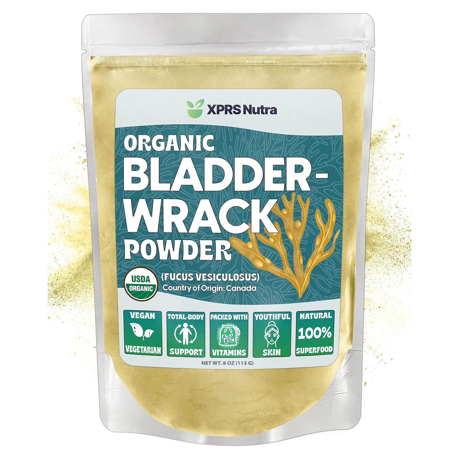 Polvo Orgánico de Algas Marinas XPRS Nutra 226.8g - Suplemento Vegano