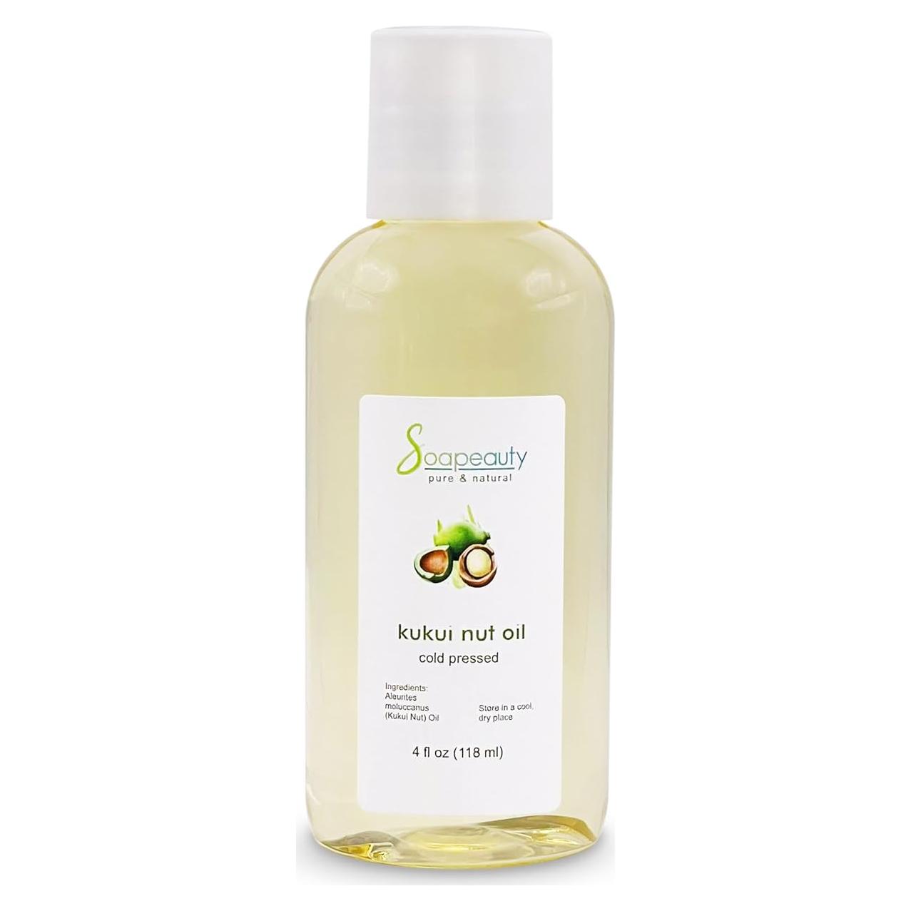 Aceite de Nuez Kukui Soapeauty 118.3 ml Hidratante Natural