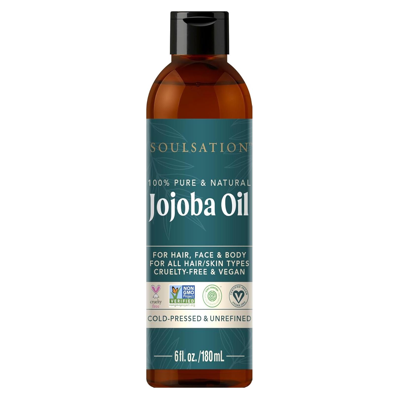 Aceite de Jojoba 100% Puro Soulsation 177ml - No Transgénico