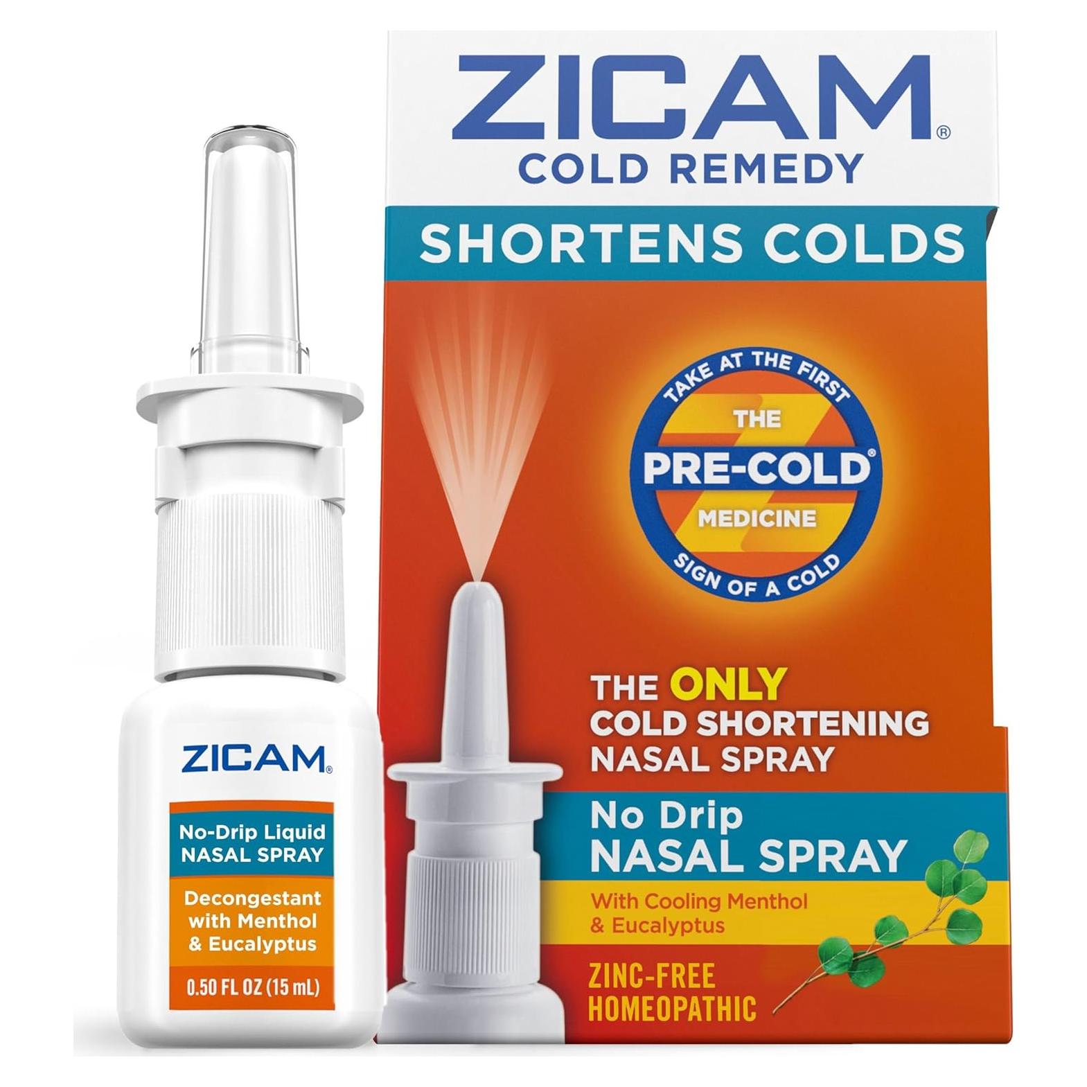 Zicam Spray Nasal Homeopático para Resfriado 14.79ml