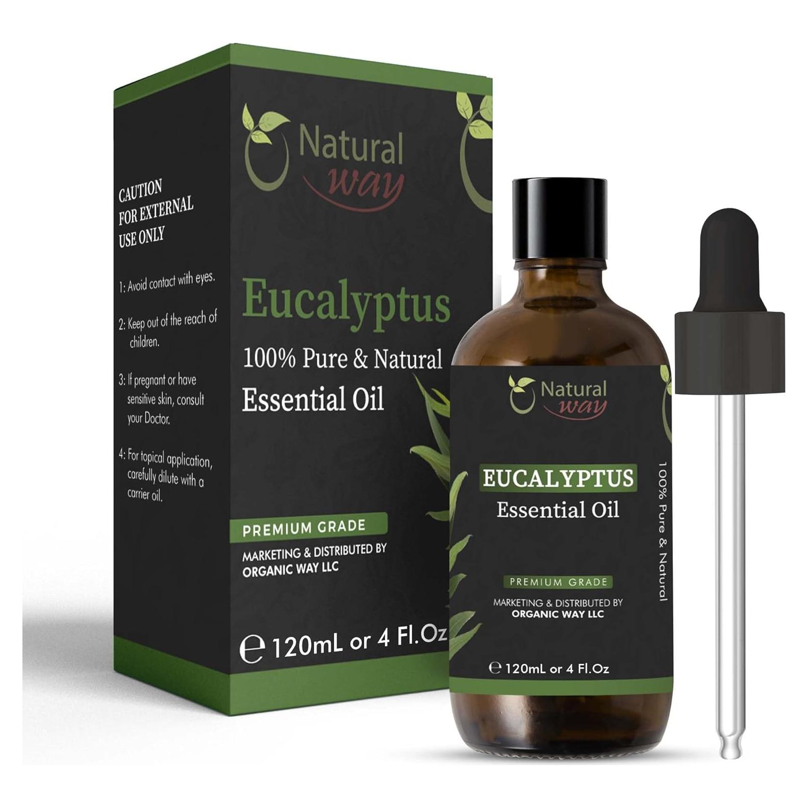 Aceite Esencial Eucalipto Natural Way 120 mL Aromaterapia