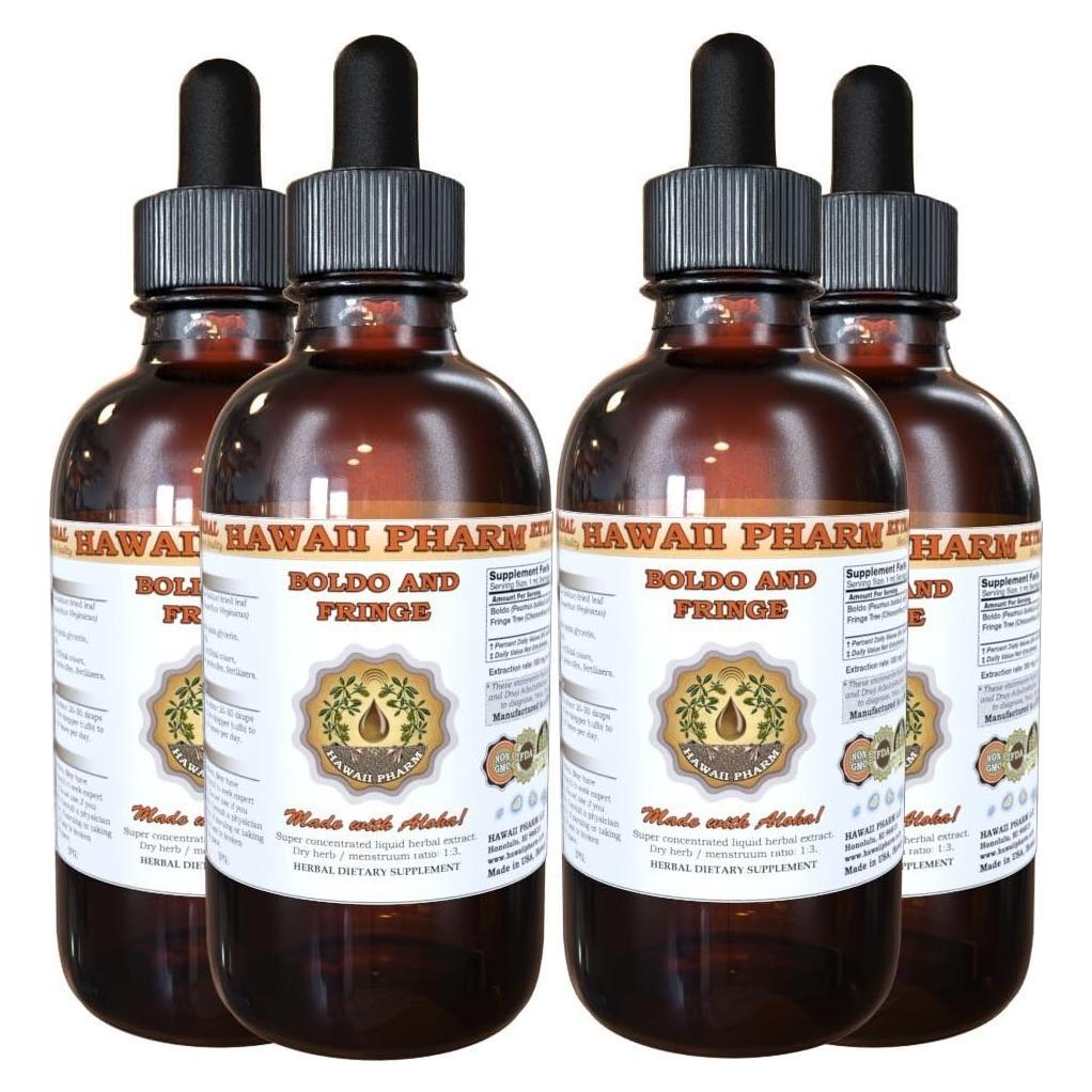 Extracto Líquido de Boldo y Árbol de Flecos 118 ml - HawaiiPharm