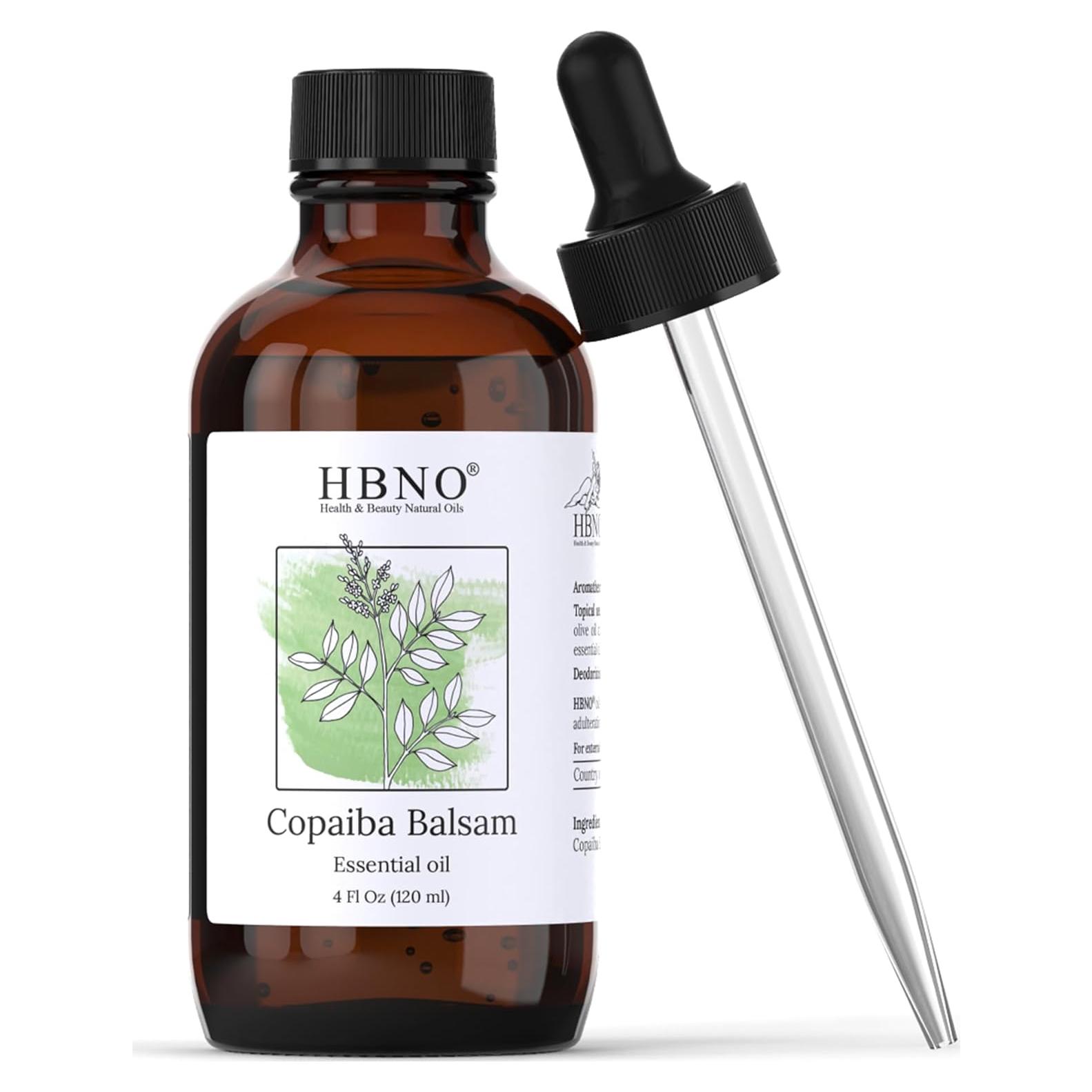 Bálsamo de Copaiba HBNO - 120ml - Aceite Orgánico para Cuidado Personal