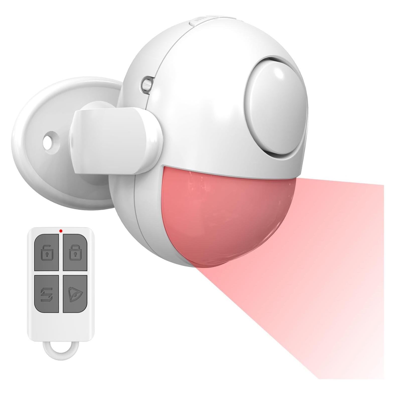 Alarma de Movimiento Inalámbrica AMHEY 125dB Control Remoto