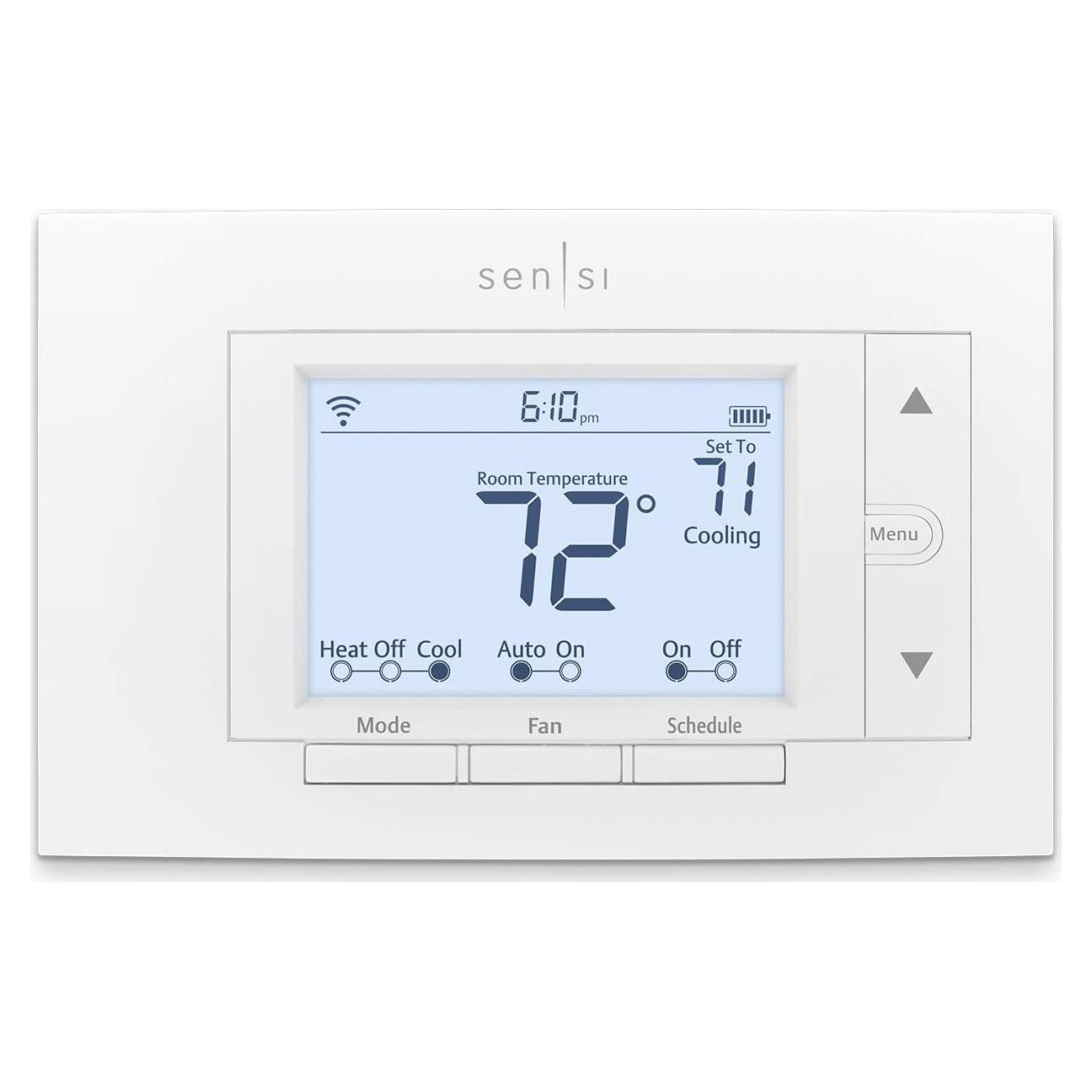 Termostato Inteligente Sensi Emerson Pro Wi-Fi 24V Control Remoto
