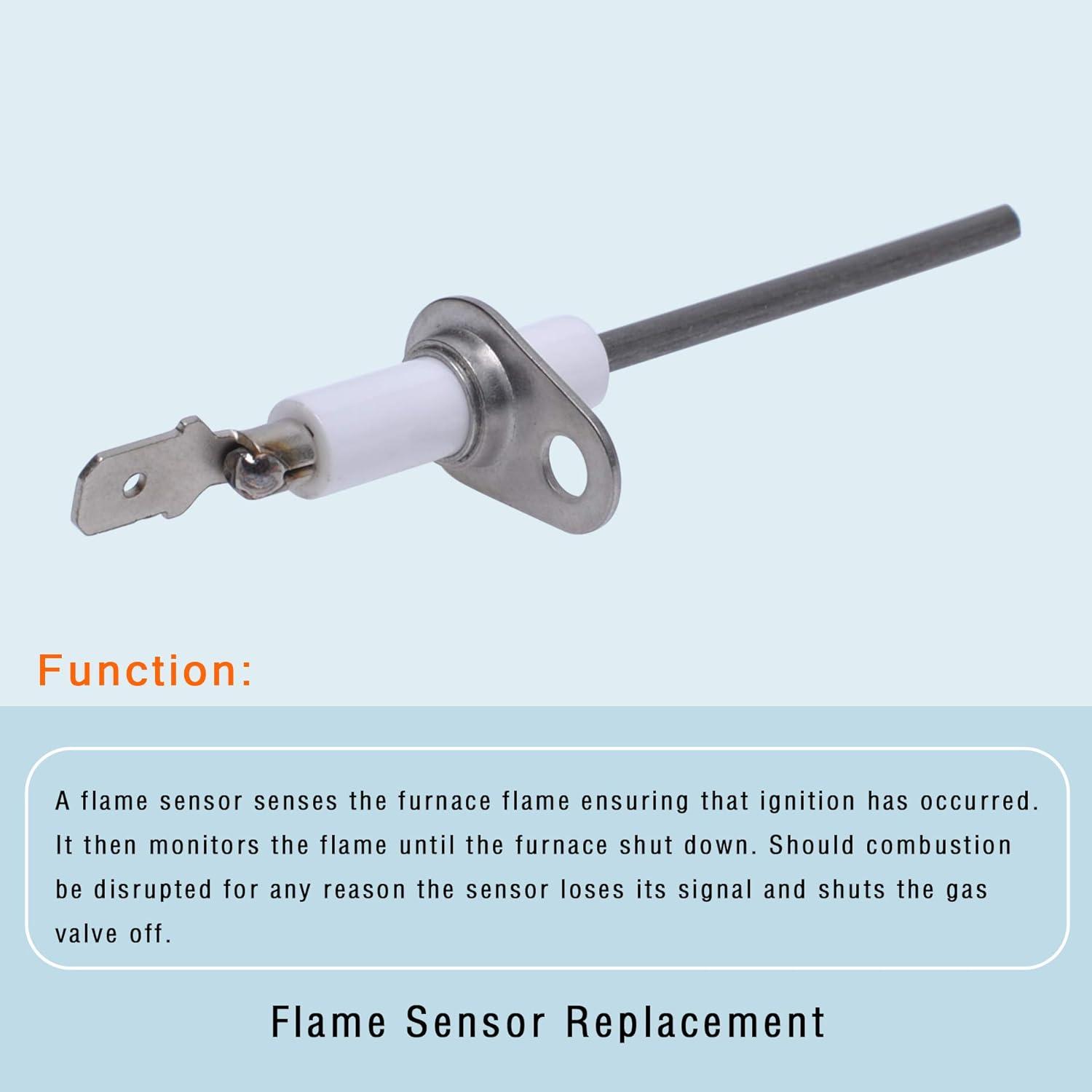 Sensor de Llama Compatible Poweka S1-02537499000 para Calentador York