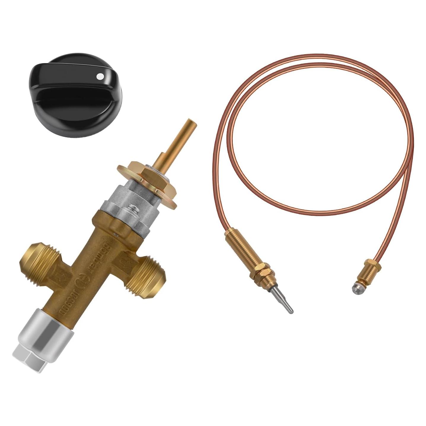 Kit Válvula de Control de Gas Propano WADEO con Termopar 600mm