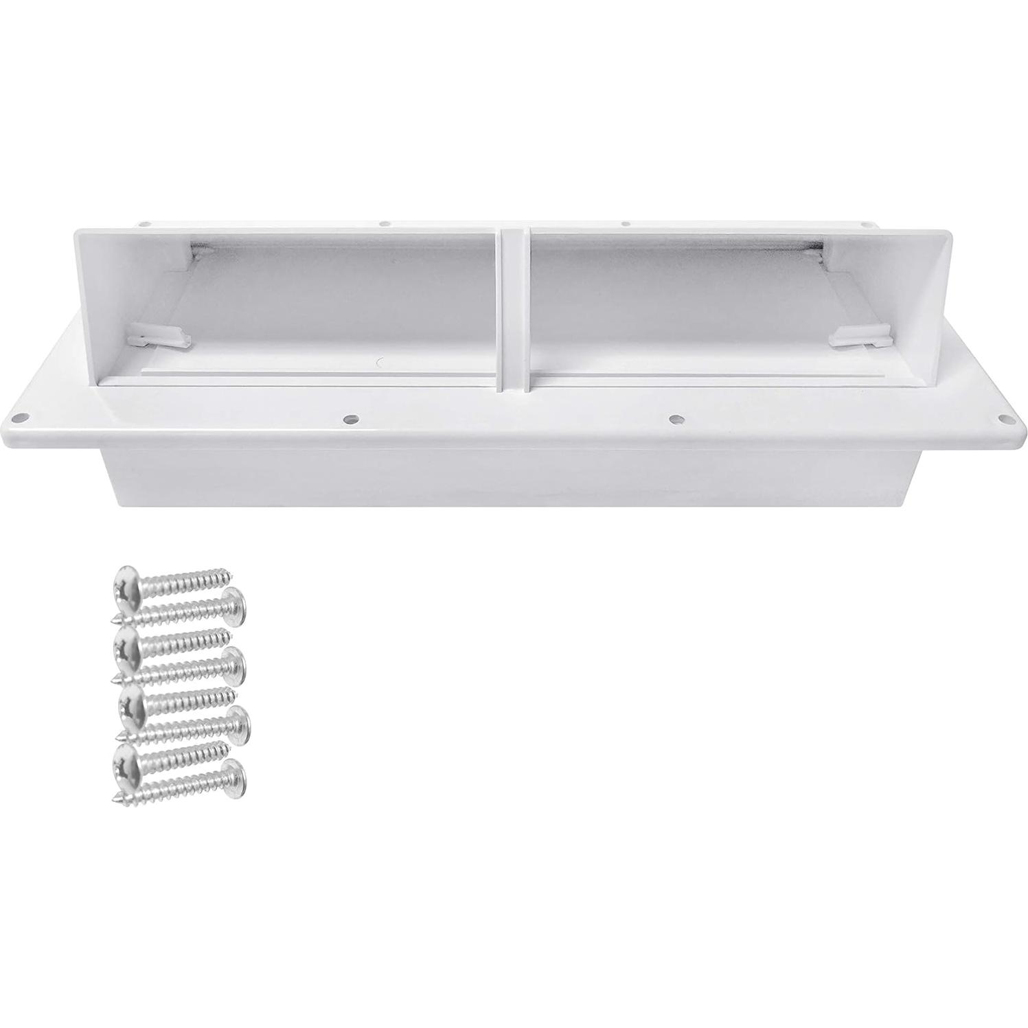 Cubierta de Ventilación de Escape Camp'N RV Blanca 30.48x14cm