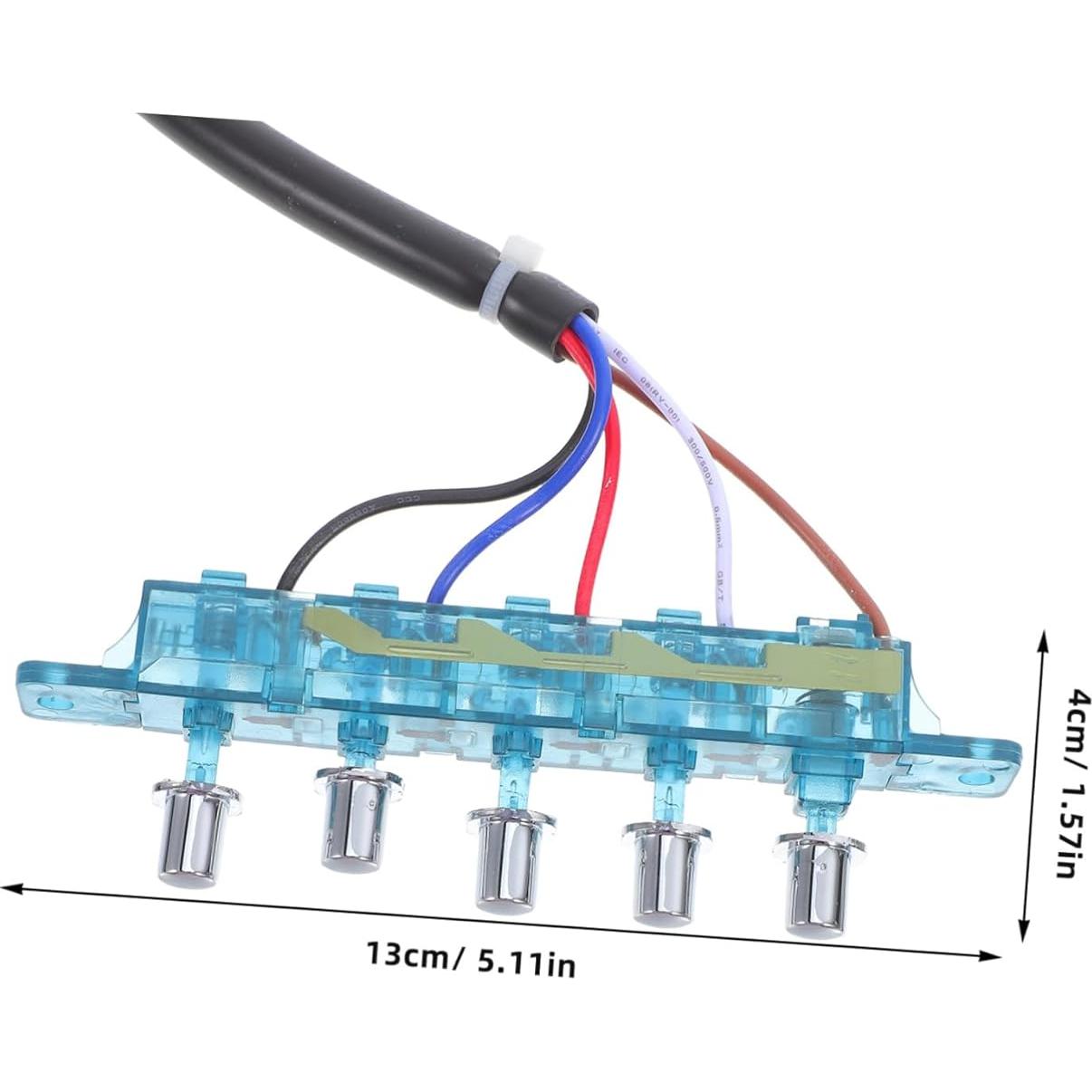 Reemplazo Botón Campana Extractora CHILDWEET 5 Botones 13x4cm