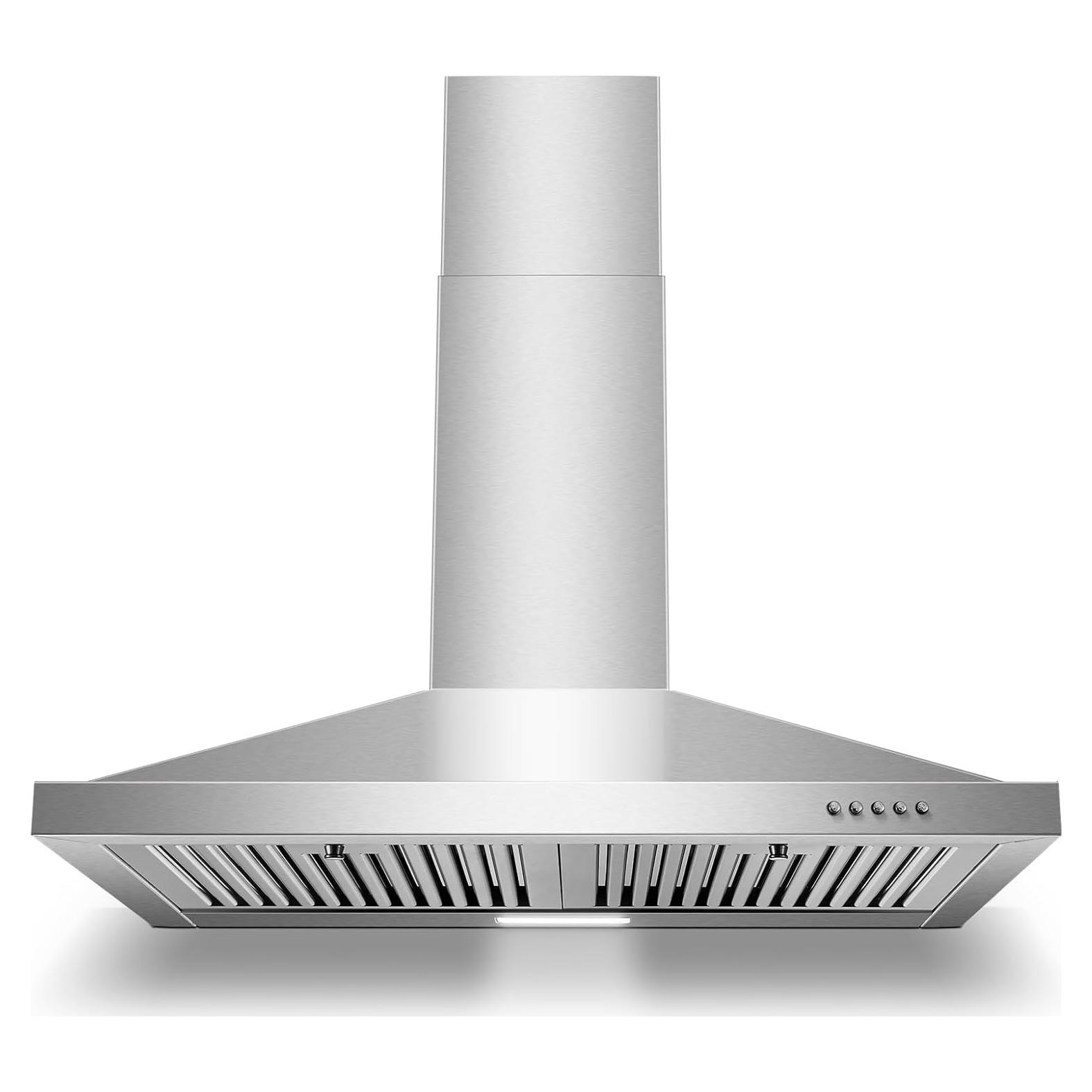 Campana Extractora Zomagas 30" Acero Inoxidable 450 CFM