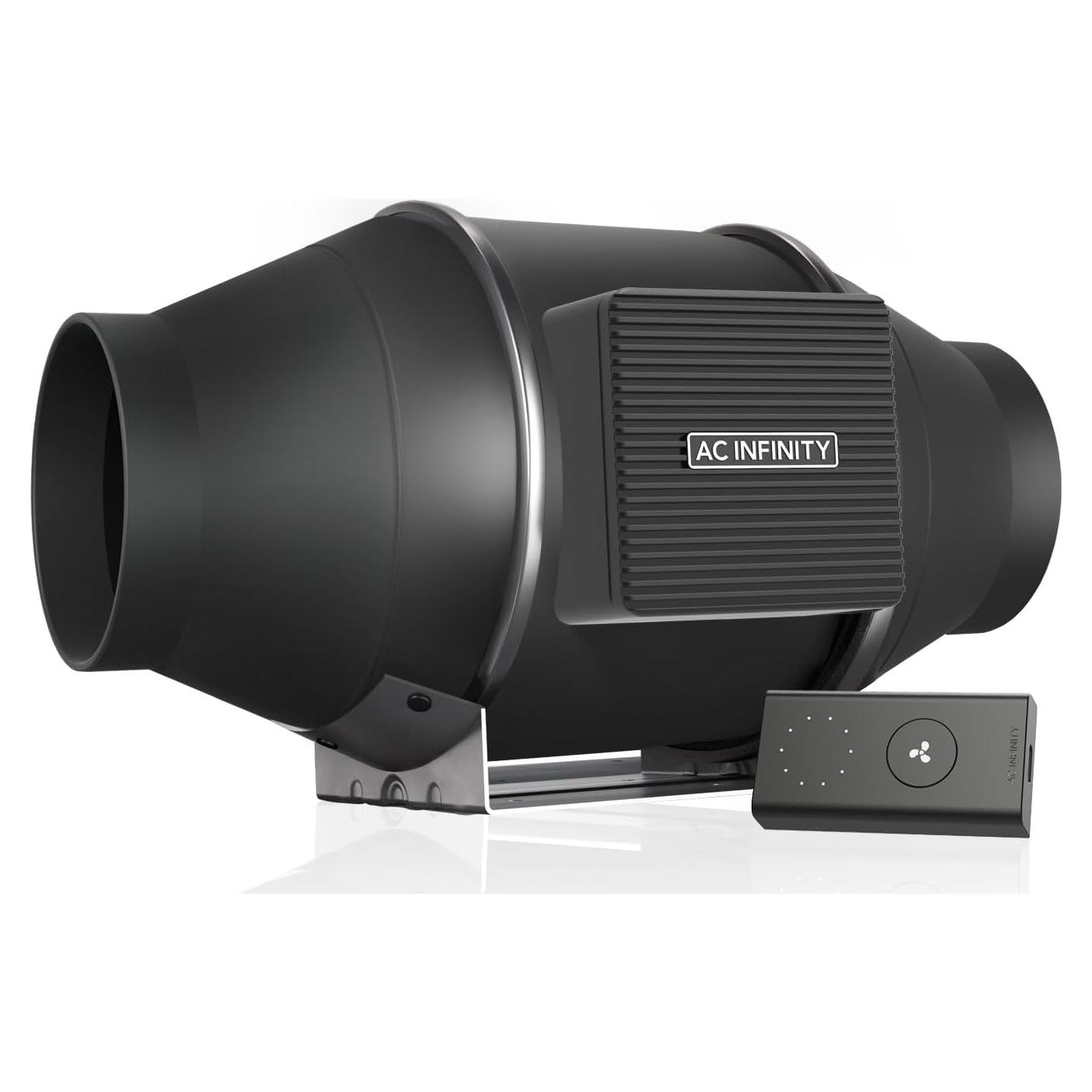 Ventilador de Conducto AC Infinity CLOUDLINE S4 4" Silencioso