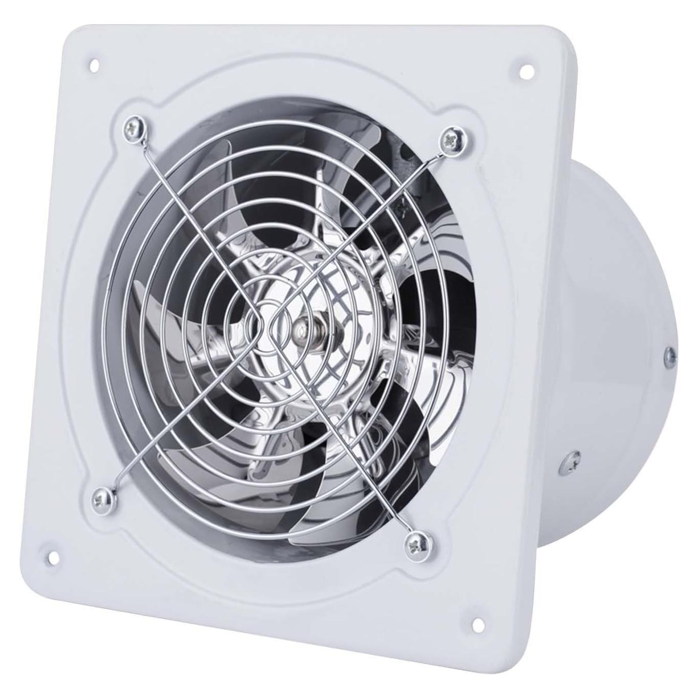 Ventilador de Escape Sanheshun 30 cm Blanco para Cocina y Baño