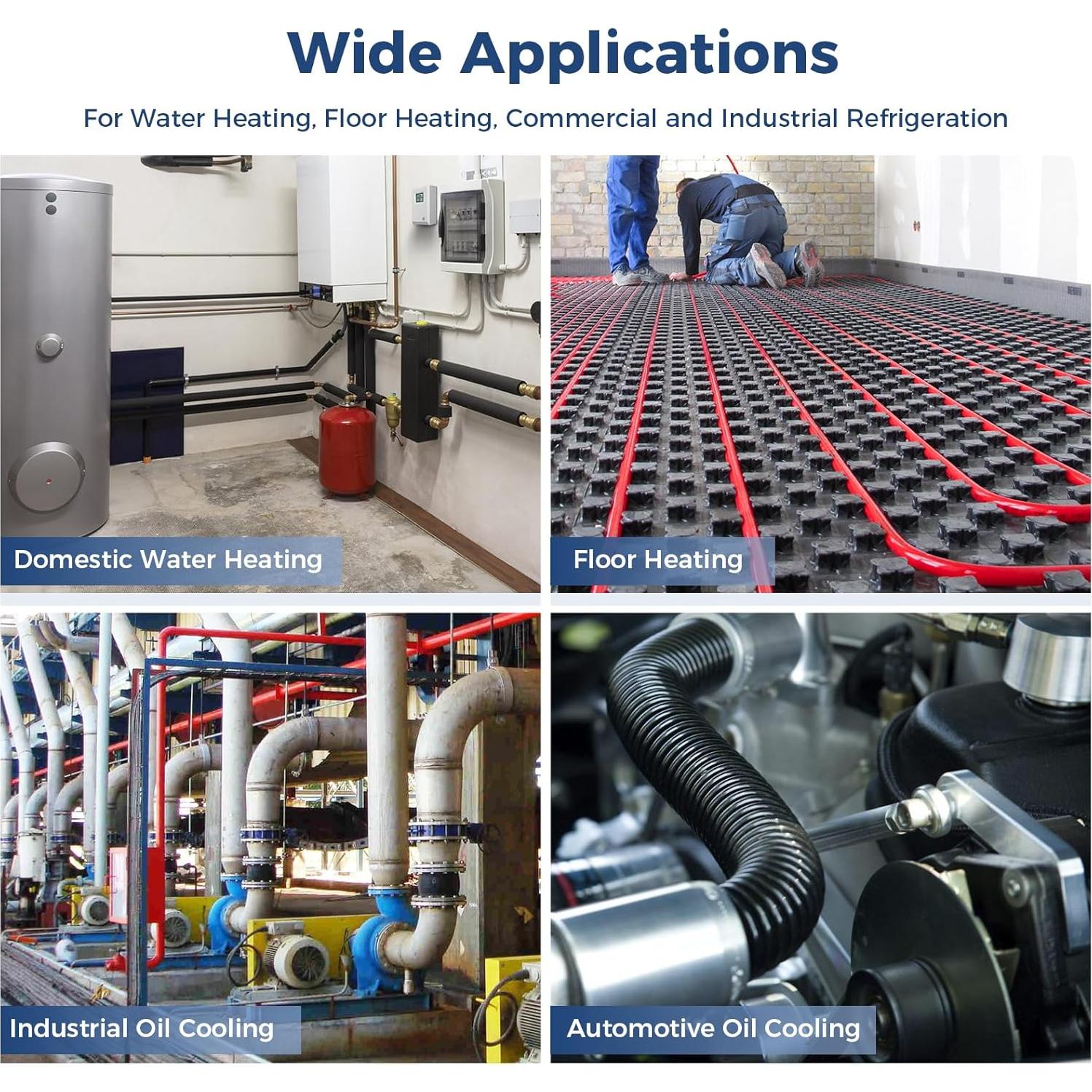 Intercambiador de Calor de Placas ALORAIR WHE4X12-30P 30 Placas