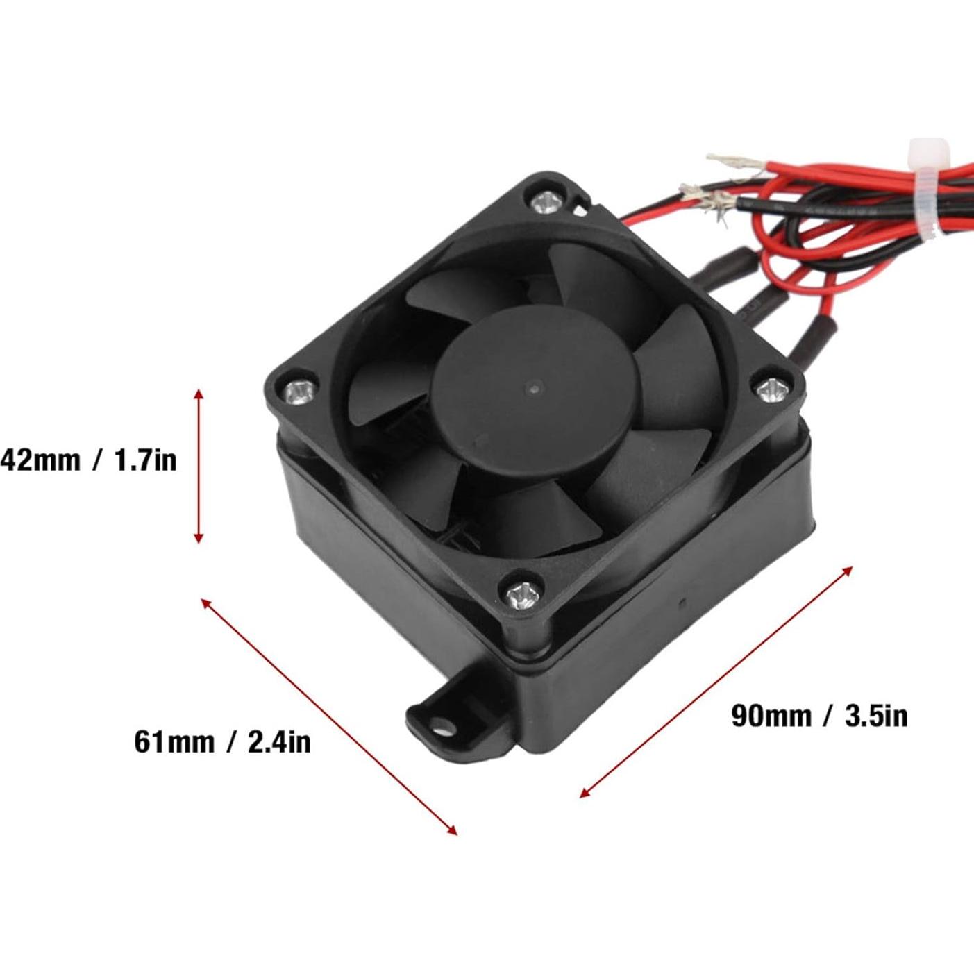 Calentador de Termistor Mini 250W/350W Wal Front con Ventilador