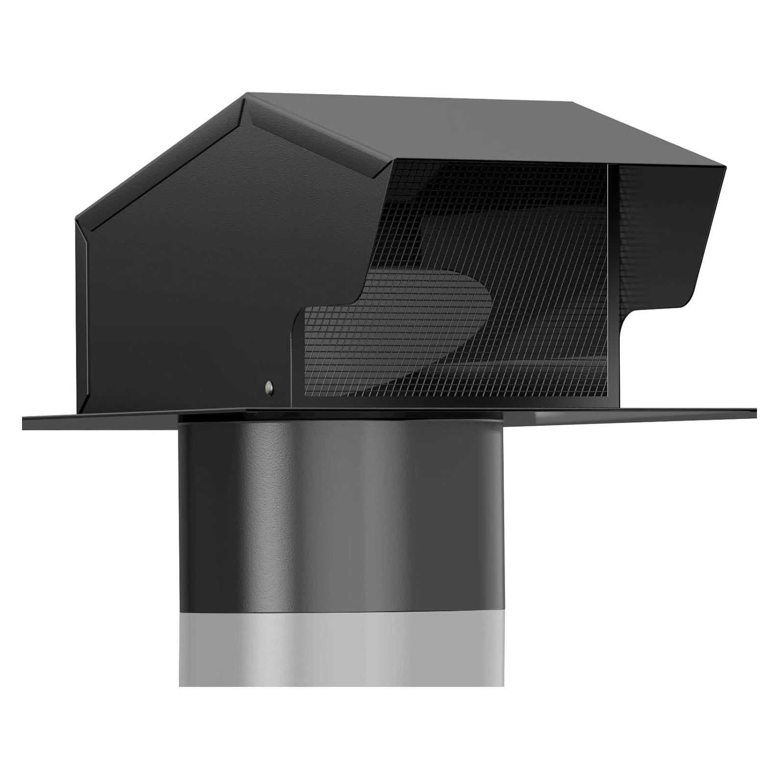 Ventilación de Techo Hon&Guan 6 Pulgadas Acero Galvanizado