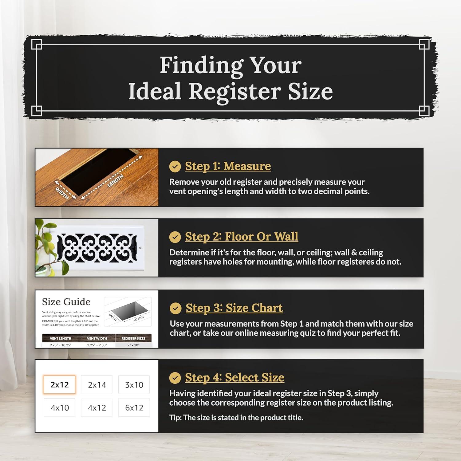 Rejilla de Piso Decor Grates SPH410-RB 10.16x25.4 cm Bronce