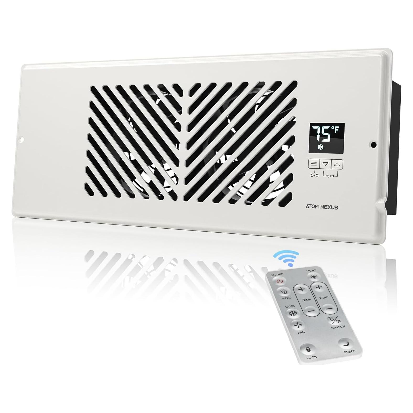 Ventilador Aumentador de Registro ATOM NEXUS Z412, 6W, 230V, Silencioso