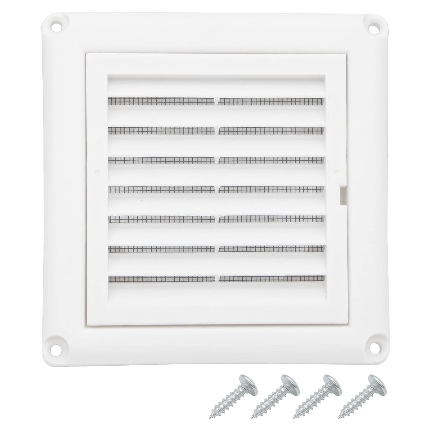 Cubierta de Ventilación Vypart 10 cm con Persiana y Filtro