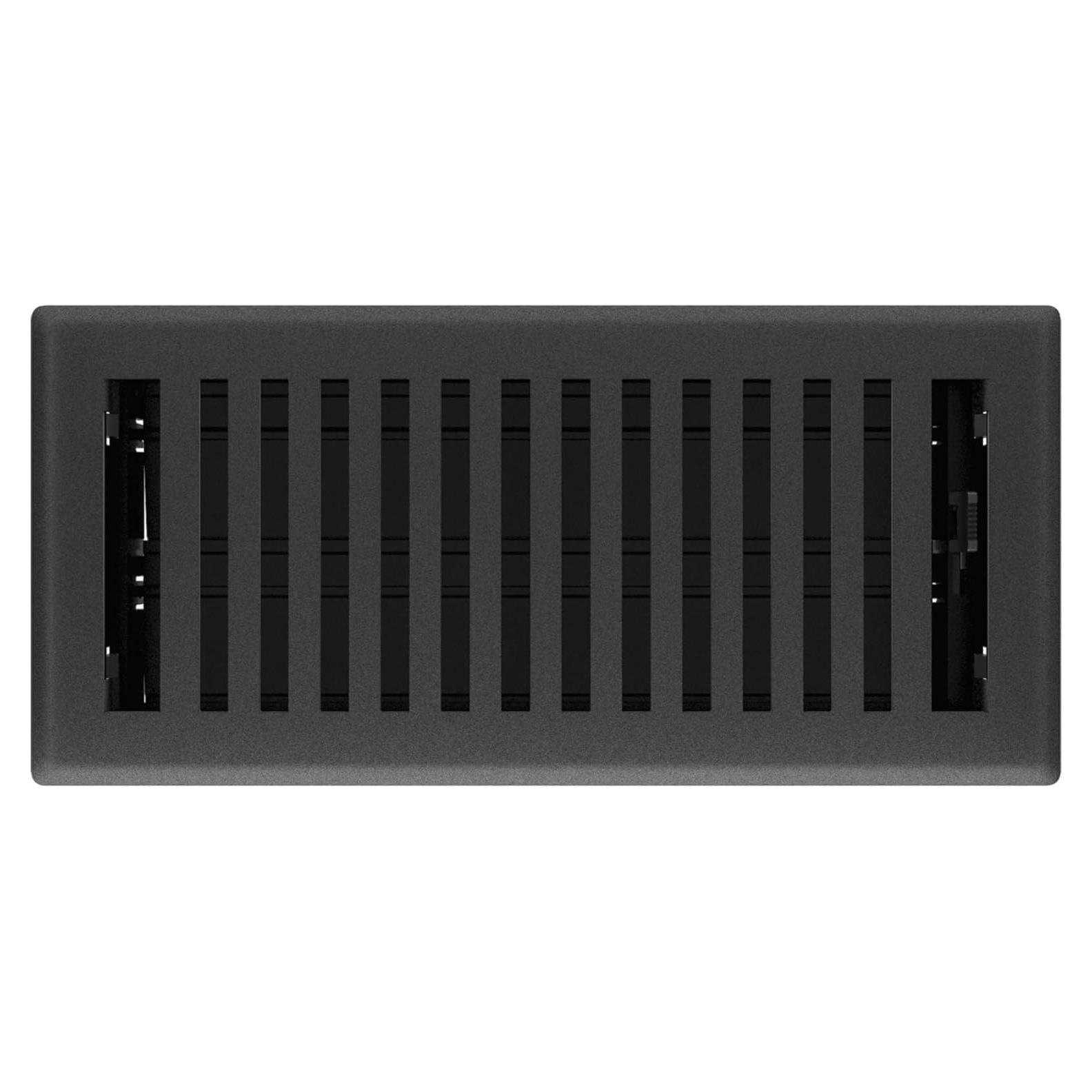 Registro de Piso 4" x 10" Negro Rocky Mountain Goods