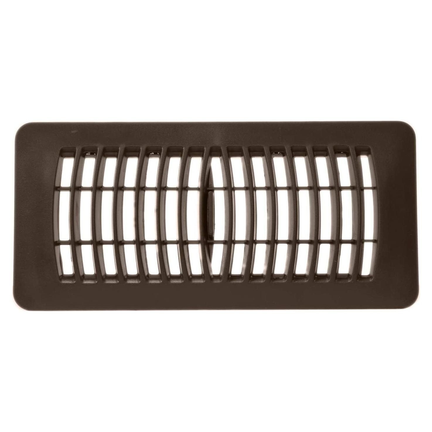 Registro de Piso de Plástico Marrón Rocky Mountain 4" x 10"