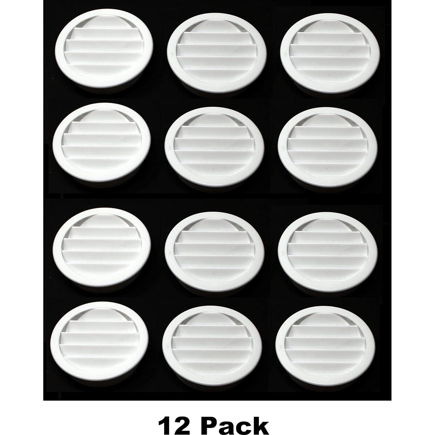 Cubierta de Ventilación Redonda JSP 2 Pulgadas para Reptiles