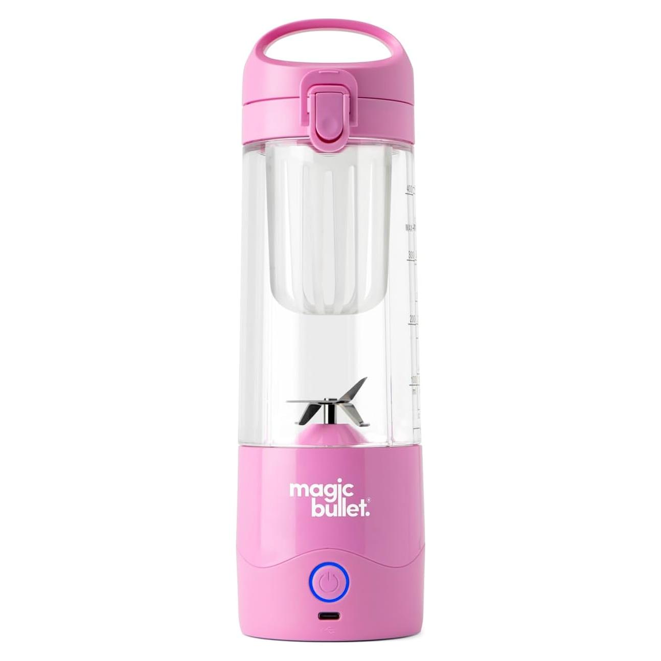 Licuadora portátil NutriBullet MBPB50100FP 473 ml rosa