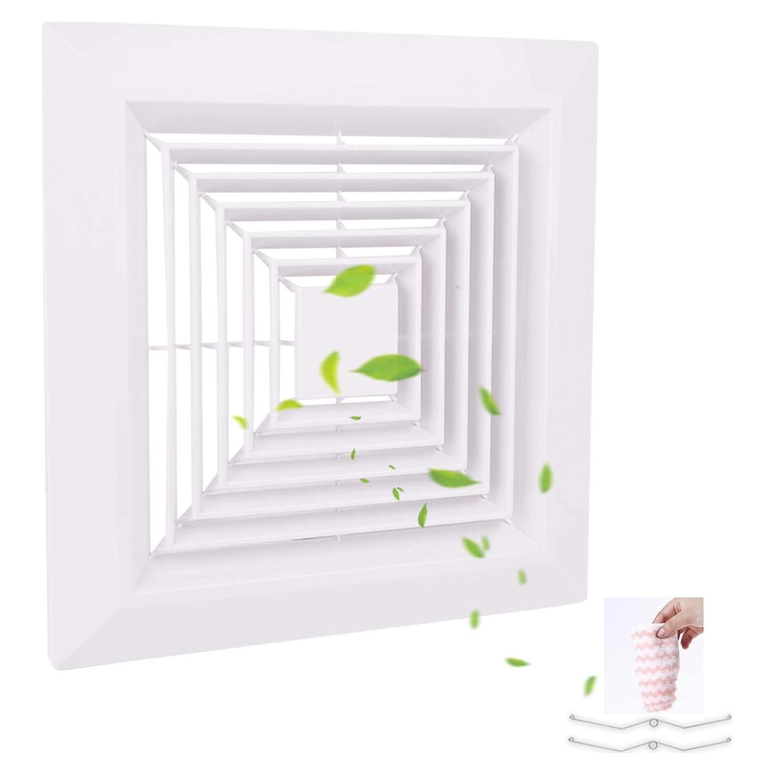 Cubierta de Ventilador de Extractor de Baño Gloss-1P 30x30 cm