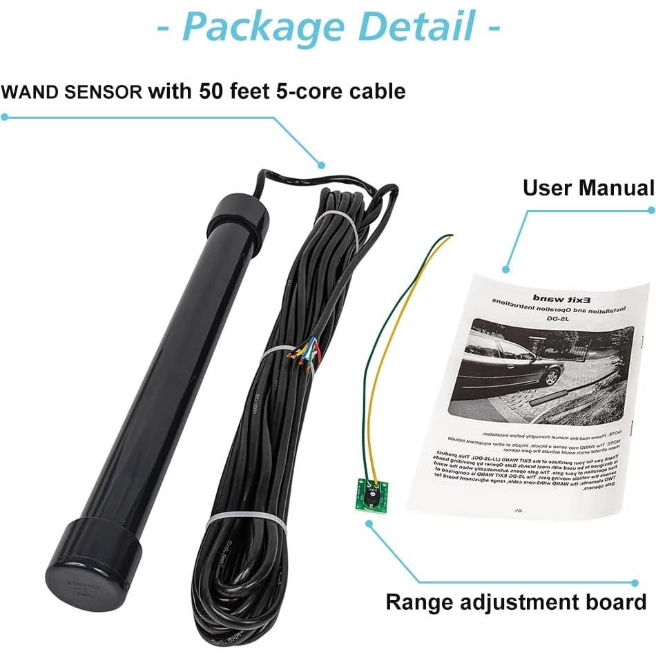 Abridor de Puerta Automático GIANT con Sensor de Vehículos