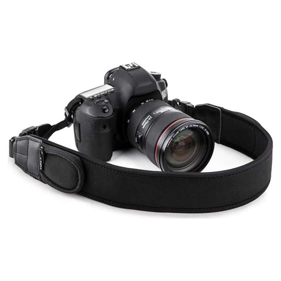 Correa para cámara DSLR JJC NS-Q2 Neopreno Ajustable con Bolsillos