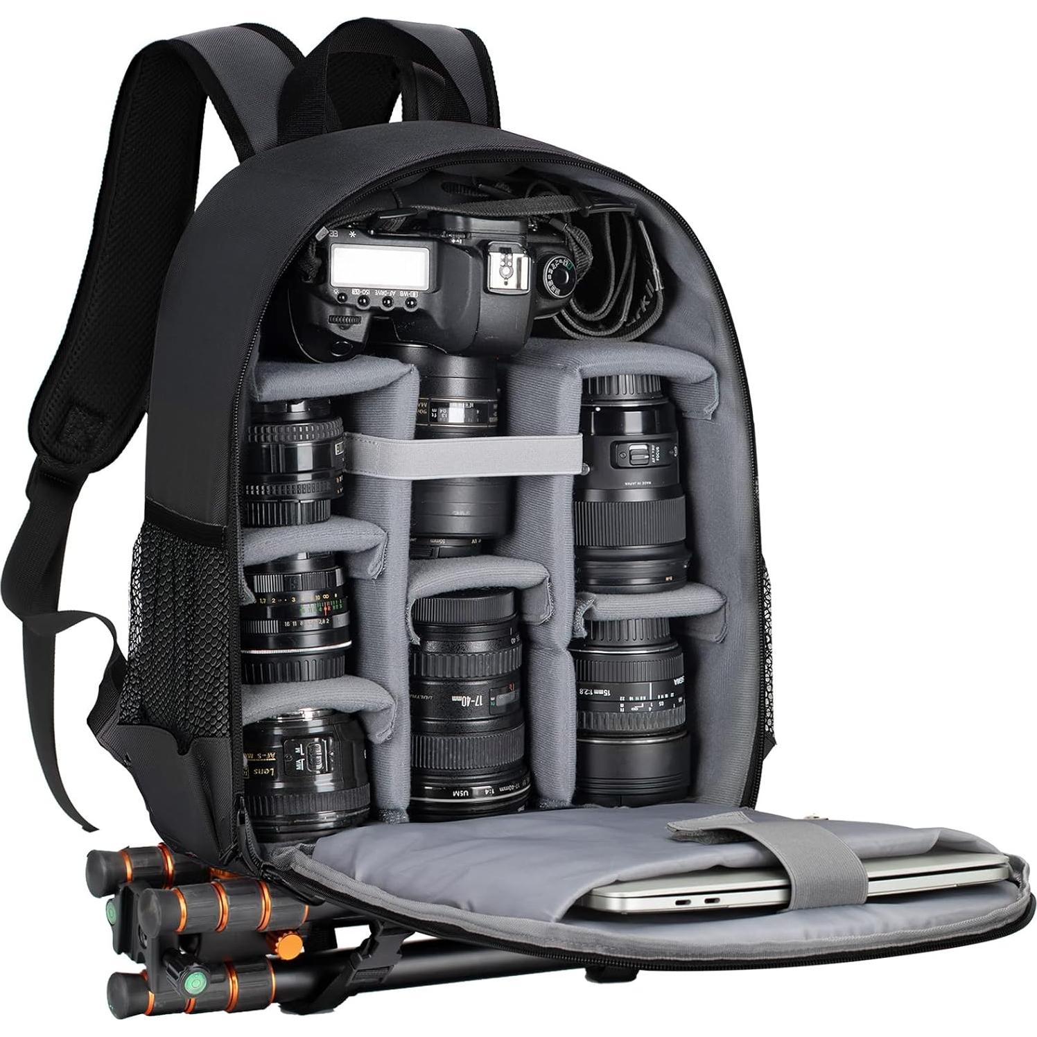 Mochila para Cámara TARION TB-S Profesional con Compartimento Laptop 13"