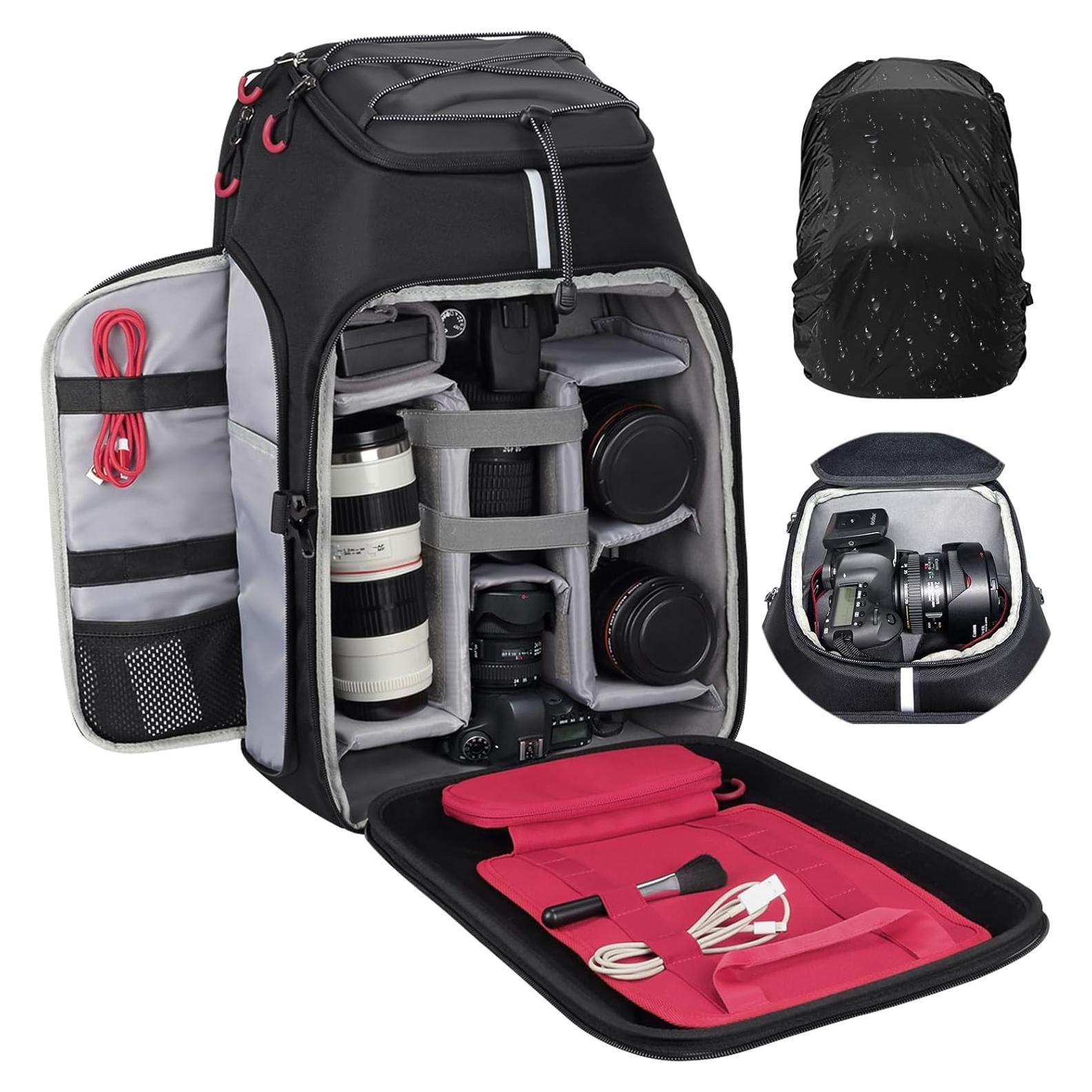 Mochila para Cámara Endurax 3X Grande Impermeable 31.75x22.86x53.34 cm