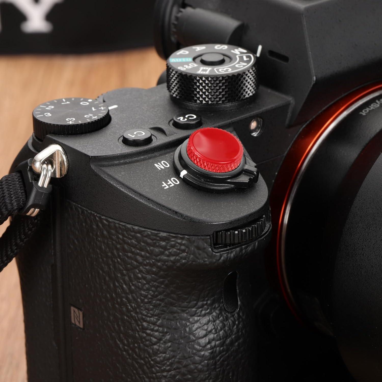 Botón de Disparo PATIKIL 12mm Cobre Puro para Cámaras